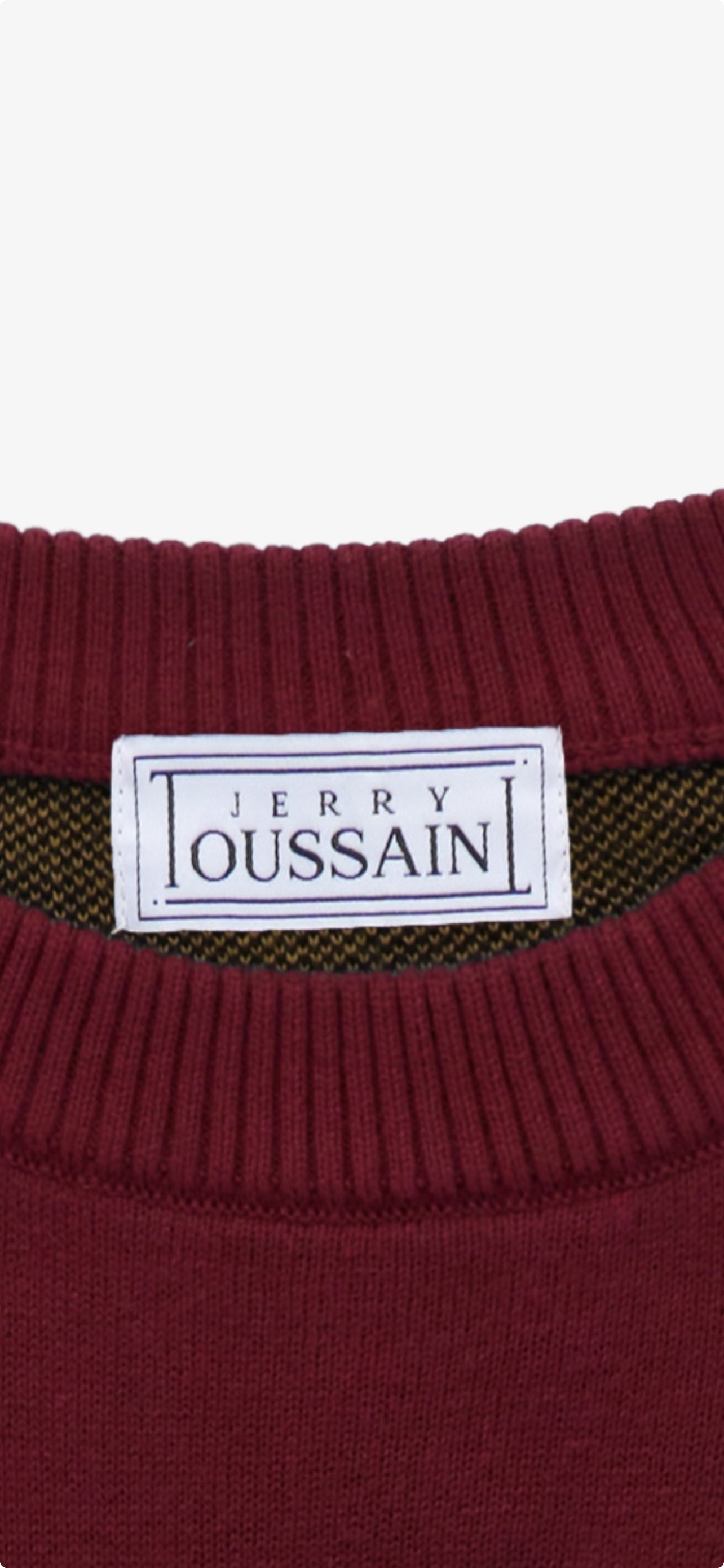 Toussaint Sweater - Burgundy