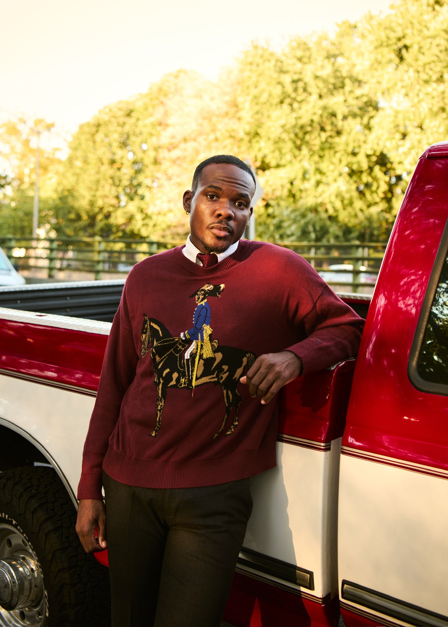 Toussaint Sweater - Burgundy